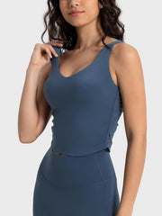 Cropped Sport Tank - Admiresty